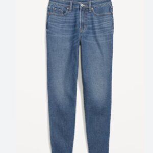 NEW Old Navy High-Rise OG Straight Built-in Warm Ankle Jeans - Size 26